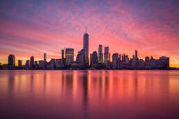 Wie fotografiert man Skylines? Tutorial Skyline fotografieren - Sonnenaufgang New York